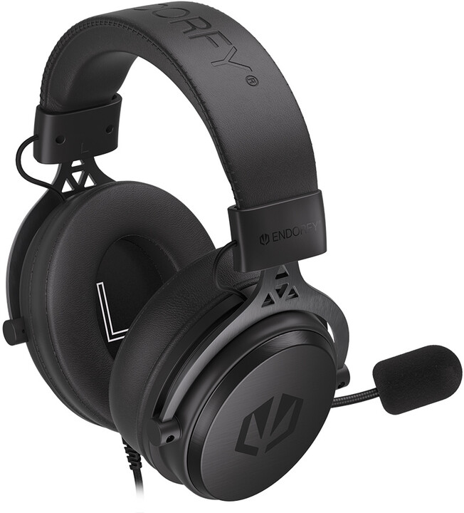 Kufje Endorfy Viro Plus USB, të zeza