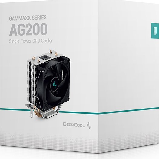 Ftohës për procesor Deepcool AG200 (R-AG200-BKNNMN-G), 100W, 1150/1151/1155/1156/1200,AM4,1700/1851,AM5