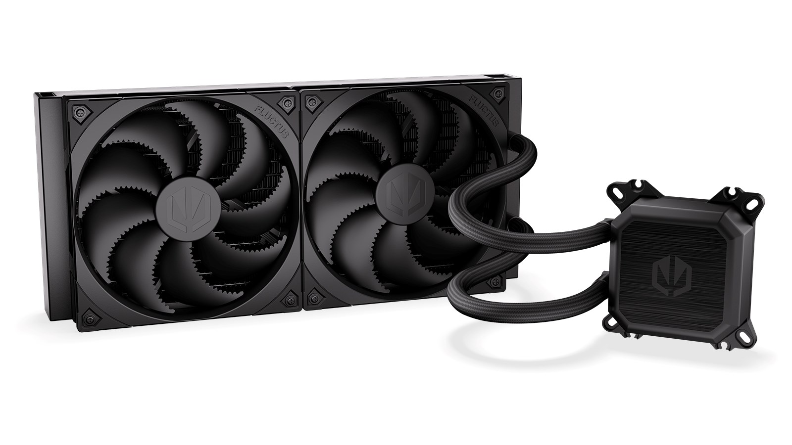 Ftohës me ujë ENDORFY Navis F280, 280 mm, 140 mm, e zezë 