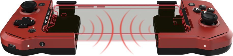 Kontroller Turtle Beach Atom, wireless, i kuq