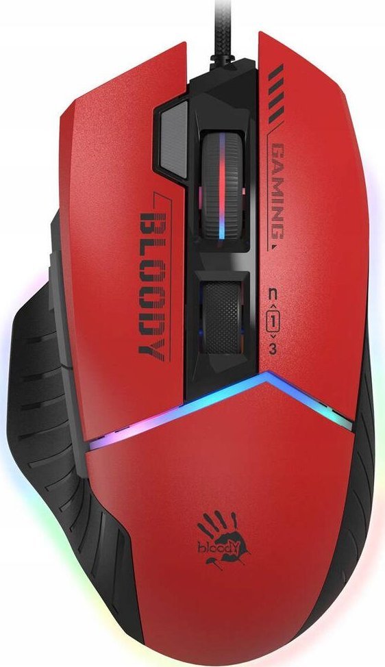 Mouse lojrash A4Tech Bloody W95Max, 12000 DPI, USB, i kuq