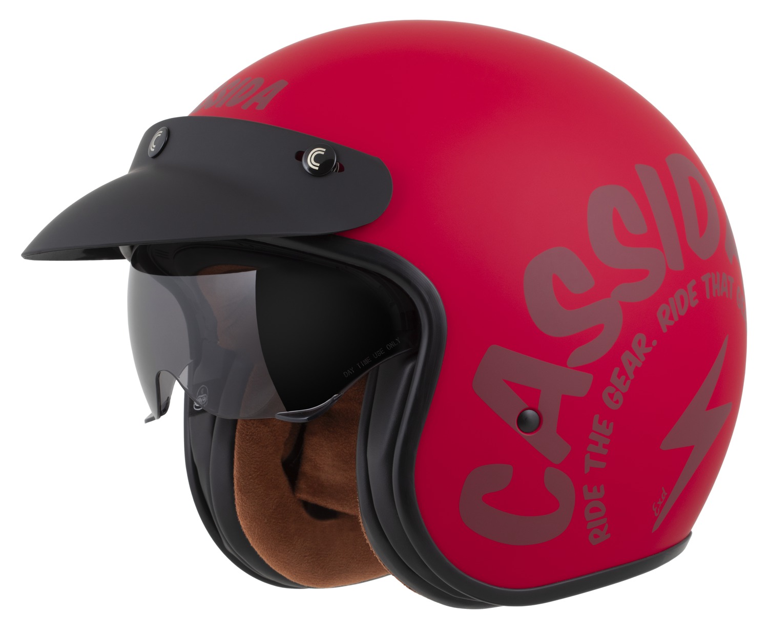 Helmetë Cassida Oxygen 2.0 Gear, S, e kuqe mat