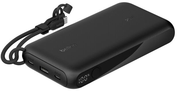 Power bank Belkin BPB028HQBK, 20000mAh, 20W, i zi