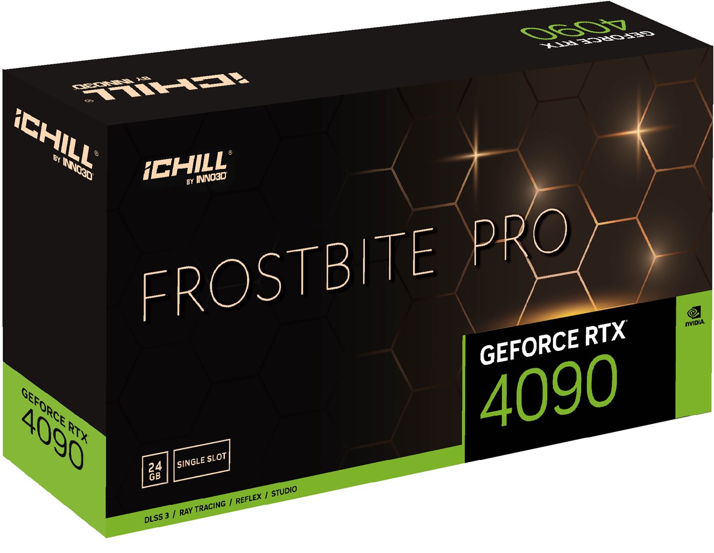 Kartë grafike Inno3D iChill NVIDIA GeForce RTX 4090, 24 GB GDDR6X