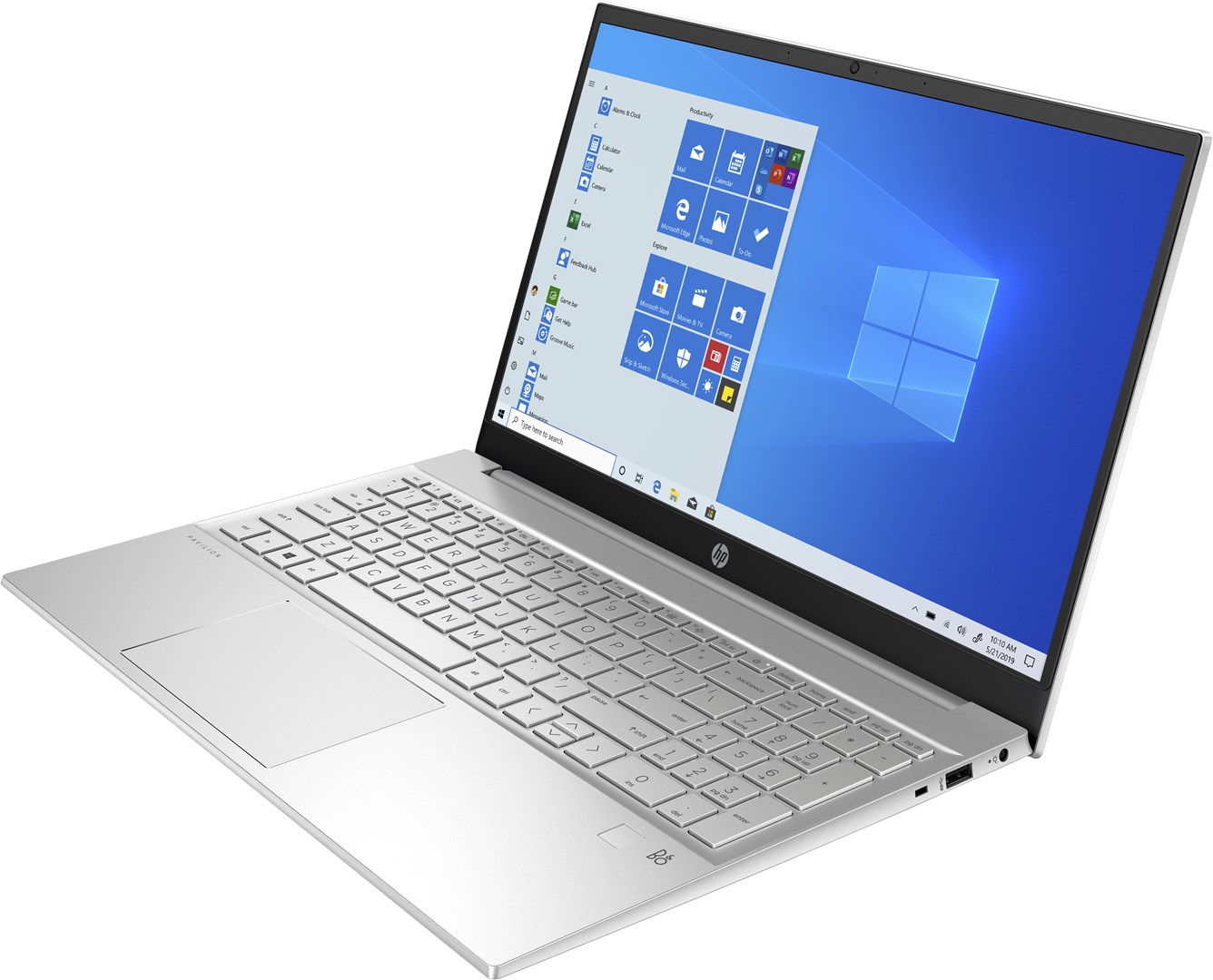 Laptop HP Pavilion 15-eh1318nw, 15.6", AMD Ryzen 7, 16 GB RAM, 512 GB SSD, i argjendtë
