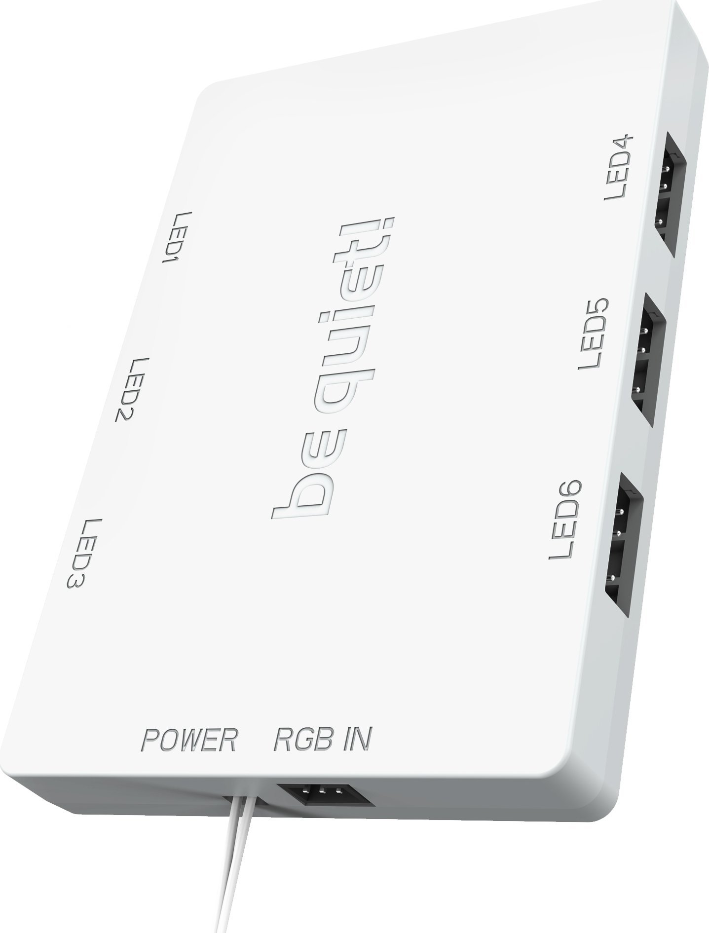 Ventilator PC be quiet! Light Wings White BL103, 140mm, PWM high speed, i bardhë