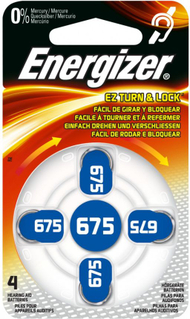 Bateri për aparte të dëgjimit Energizer PR44, 1.4V, 4 copë
