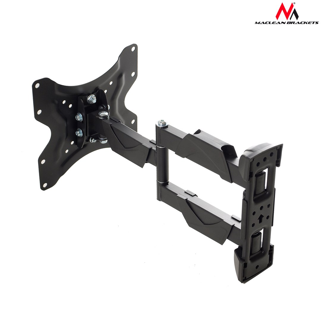 Mbajtëse muri për TV Maclean MC-742, 13-42", VESA 200x200, 30kg, e zezë