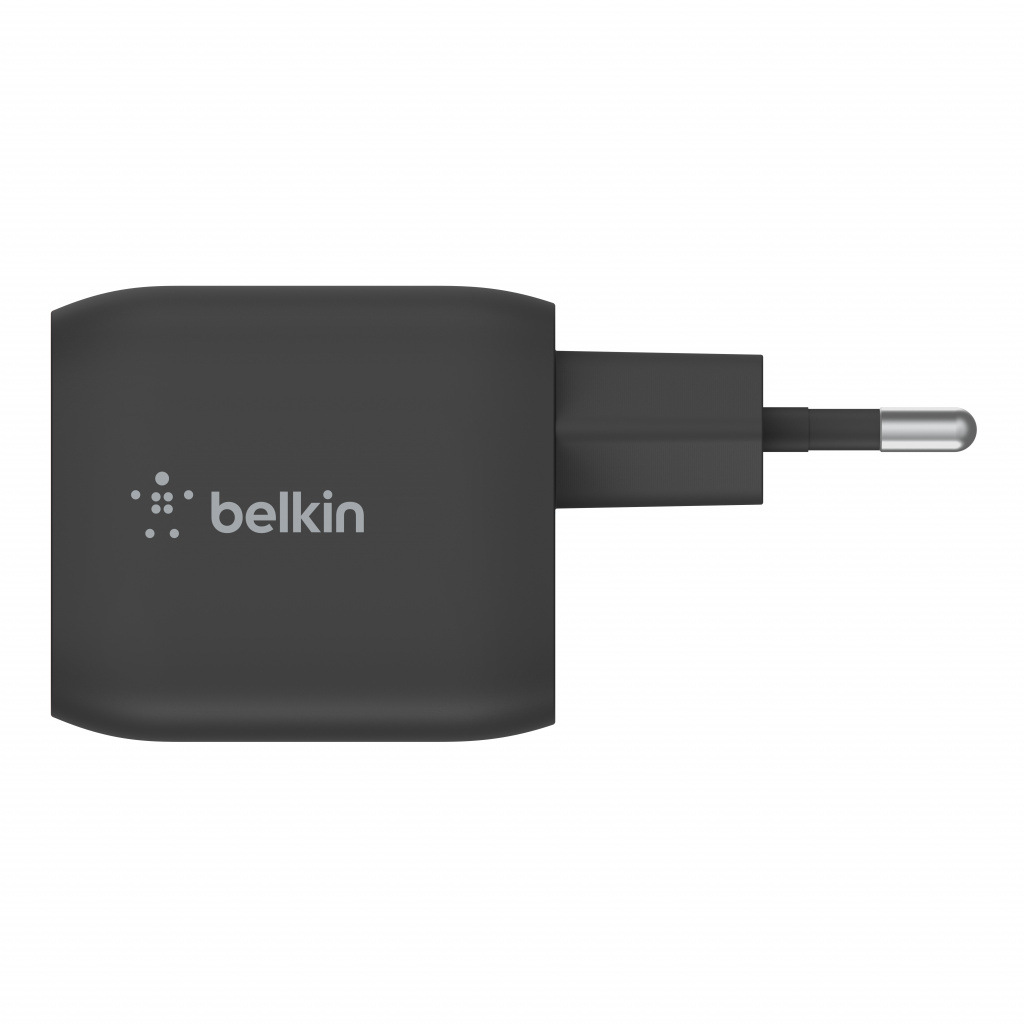 Karikues Belkin 45W PD PPS Dual USB-C GaN, i zi
