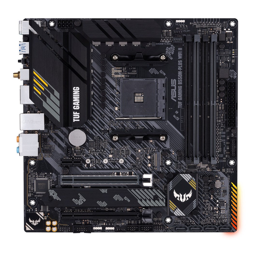 Pllakë amë ASUS TUF Gaming B550M-PLUS WiFi II AMD B550 Socket AM4 micro ATX