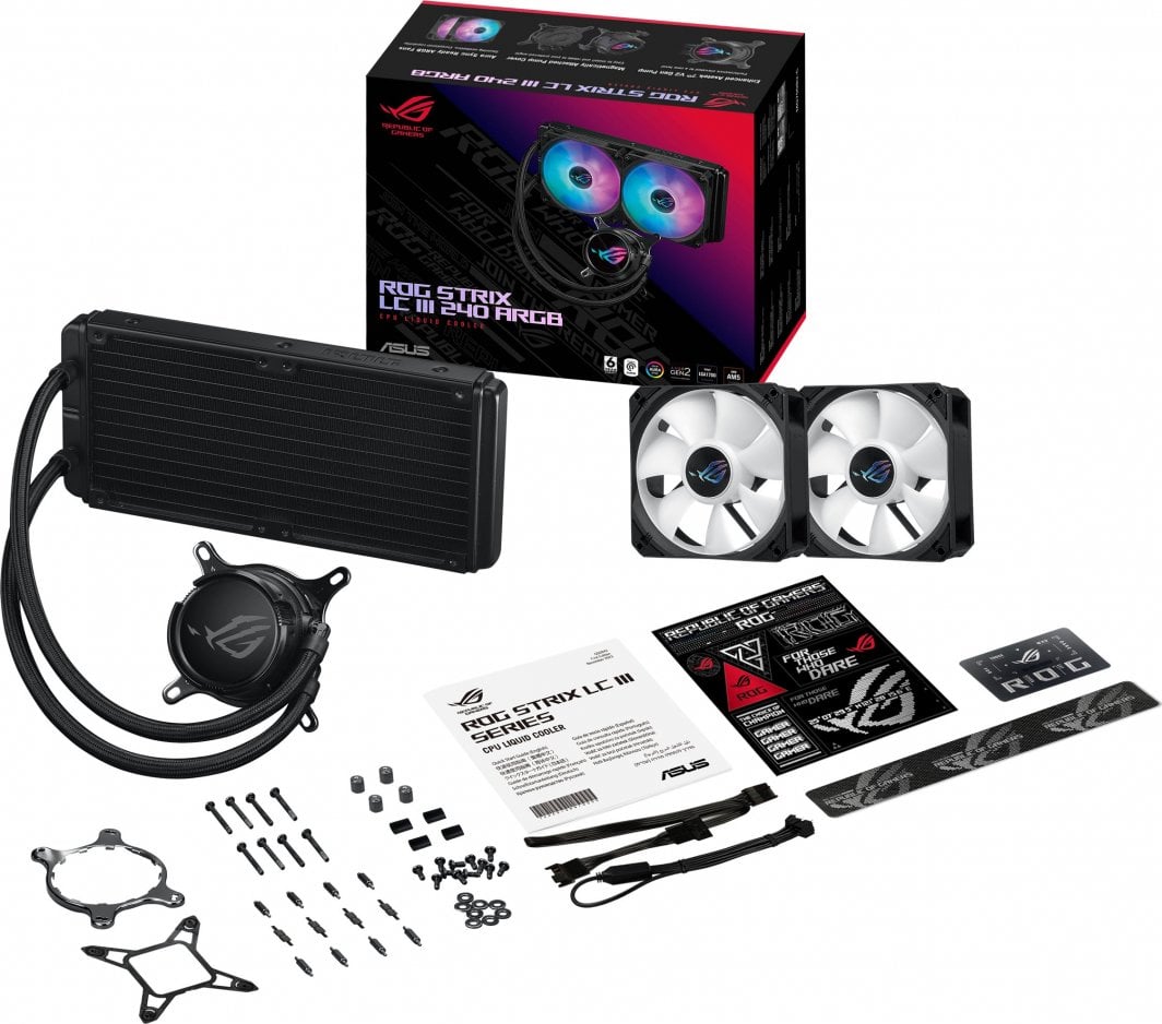 Ftohës me ujë ASUS ROG Strix LC III 240 ARGB