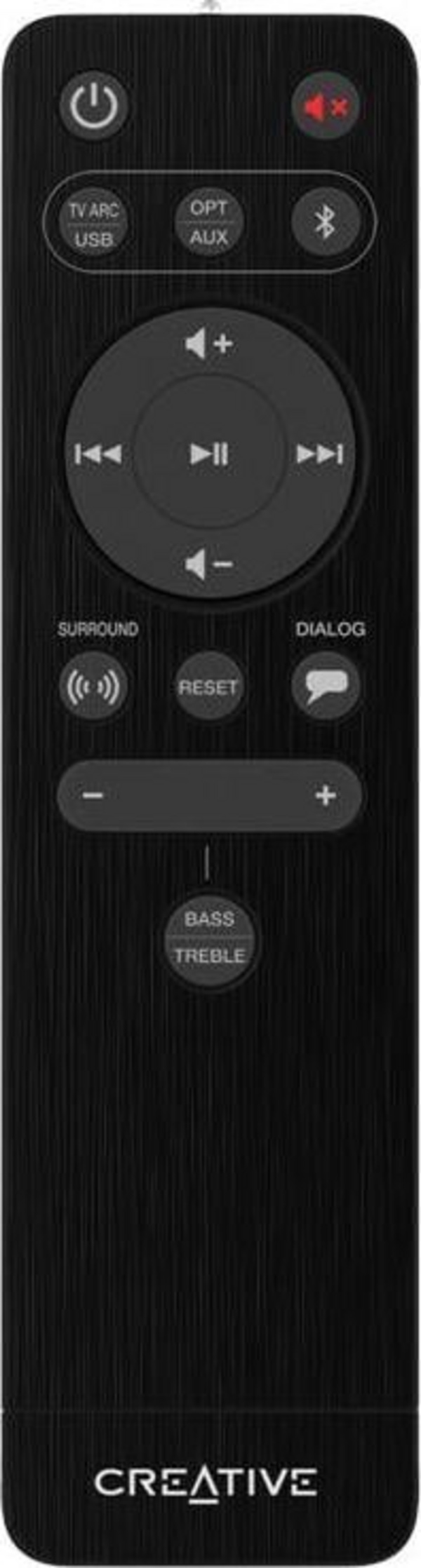 Soundbar Creative Stage V2, 2.1, e zezë
