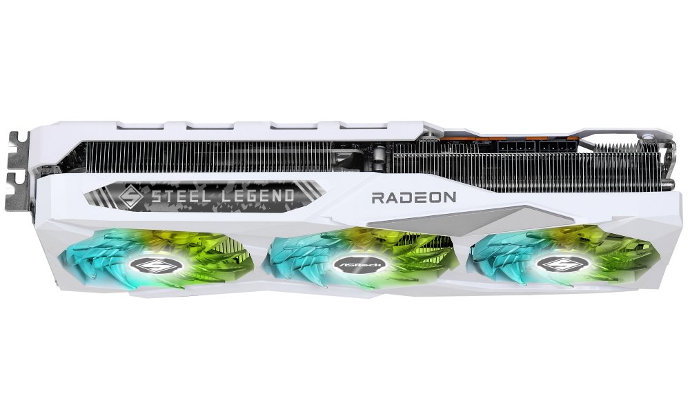 Kartelë grafike ASRock Radeon RX 7700 XT Steel Legend OC, 12GB GDDR6, e bardhë