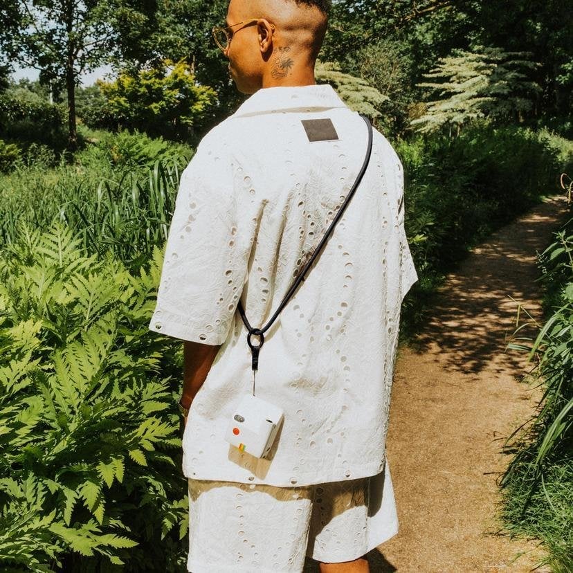 Rrip për kamerë Polaroid Go Adjustable, i rregullueshëm, i zi