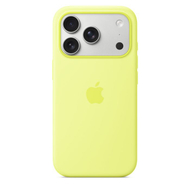 Apple iPhone 17 Pro Silicone Case with MagSafe, Neon Yellow