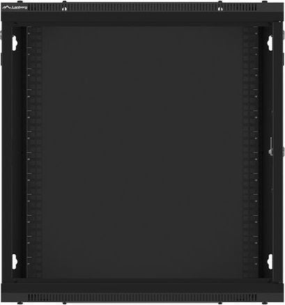 Ѕиден мрежен кабинет Lanberg WF01-6412-00B, 19", 12U, црн