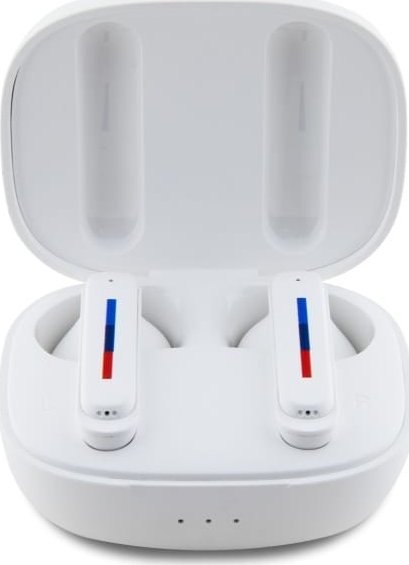 Kufje pa tela BMW M Sports BMBEMIATP20LOH, Bluetooth TWS, me kuti karikimi, të bardha