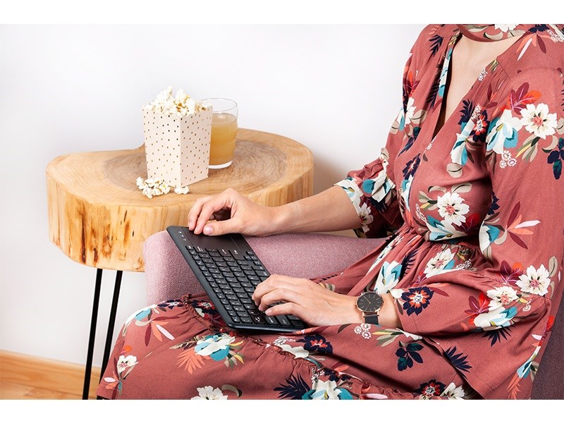 Tastierë universale Tracer TRAKLA46367, RF Wireless, e zezë