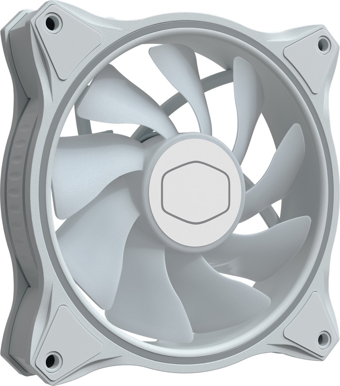 Ventilatorë PC Cooler Master MasterFan MF120 Halo, set 3 copë me hub, ARGB, 120mm, shumëngjyrësh