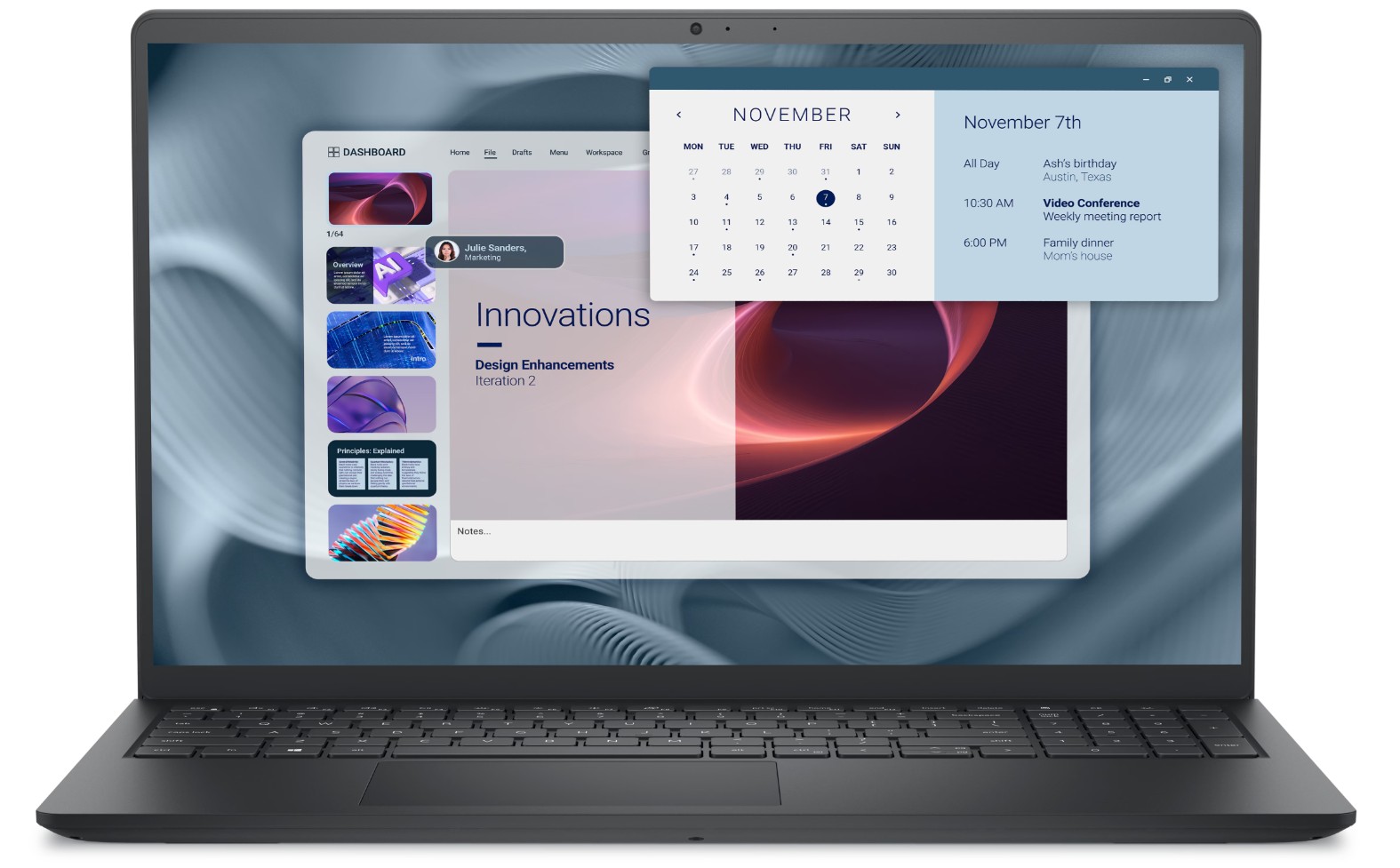 Laptop Dell PV15250, 15.6", Intel Core i5 1334U, 16GB RAM, 512GB SSD, i zi