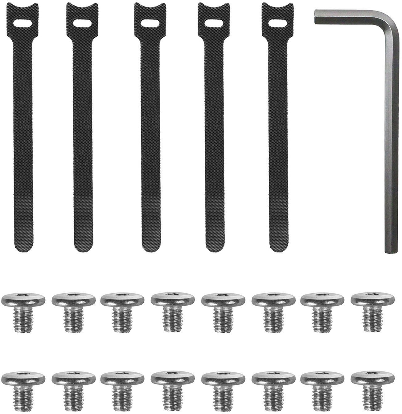 Organizues kabllosh Under-Desk Cable Strip, 2 nivele, 400mm, deri 5kg, i bardhë