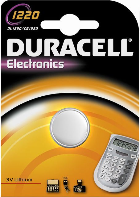 Батерија Duracell Electronics CR1220, 3V