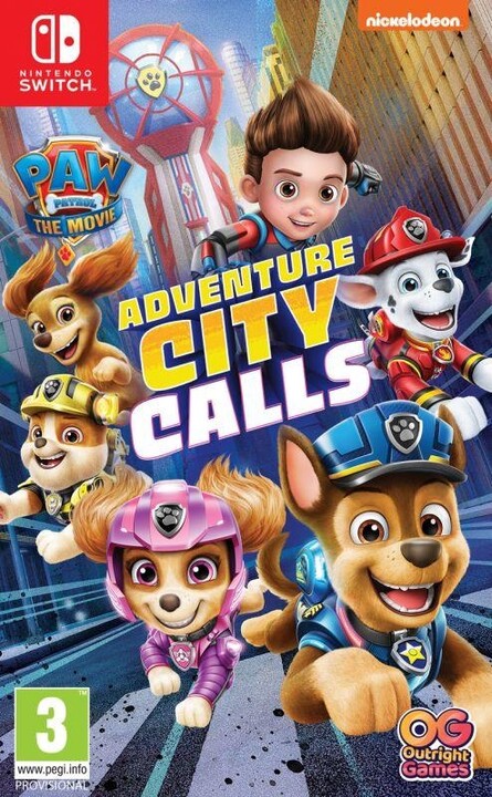 Videolojë PAW Patrol: Adventure City Calls (SWITCH)