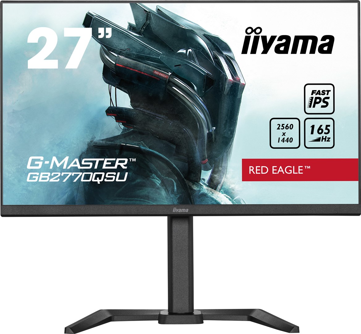 Monitor iiyama G-MASTER GB2770QSU-B5, 27", 2560 x 1440, Wide Quad HD, 165 Hz, i zi