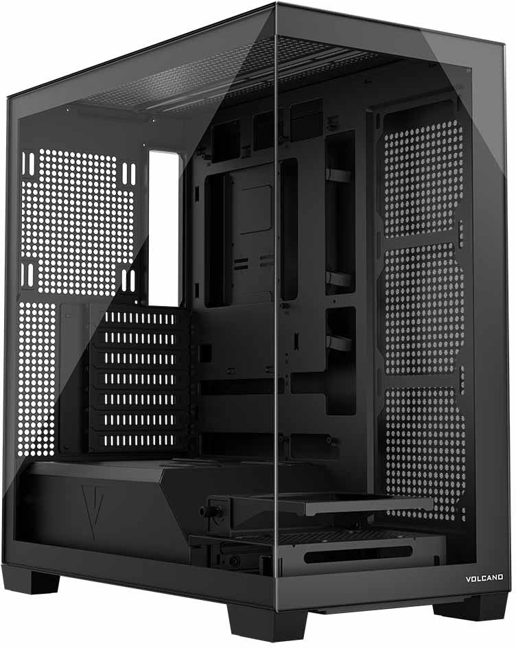 Kuti kompjuteri Modecom Stellar NF ARGB 10, MIDI Tower, xham i kalitur, e zezë