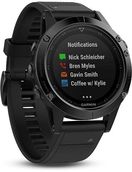 Matës aktiviteti GARMIN fenix5, rrip të zi