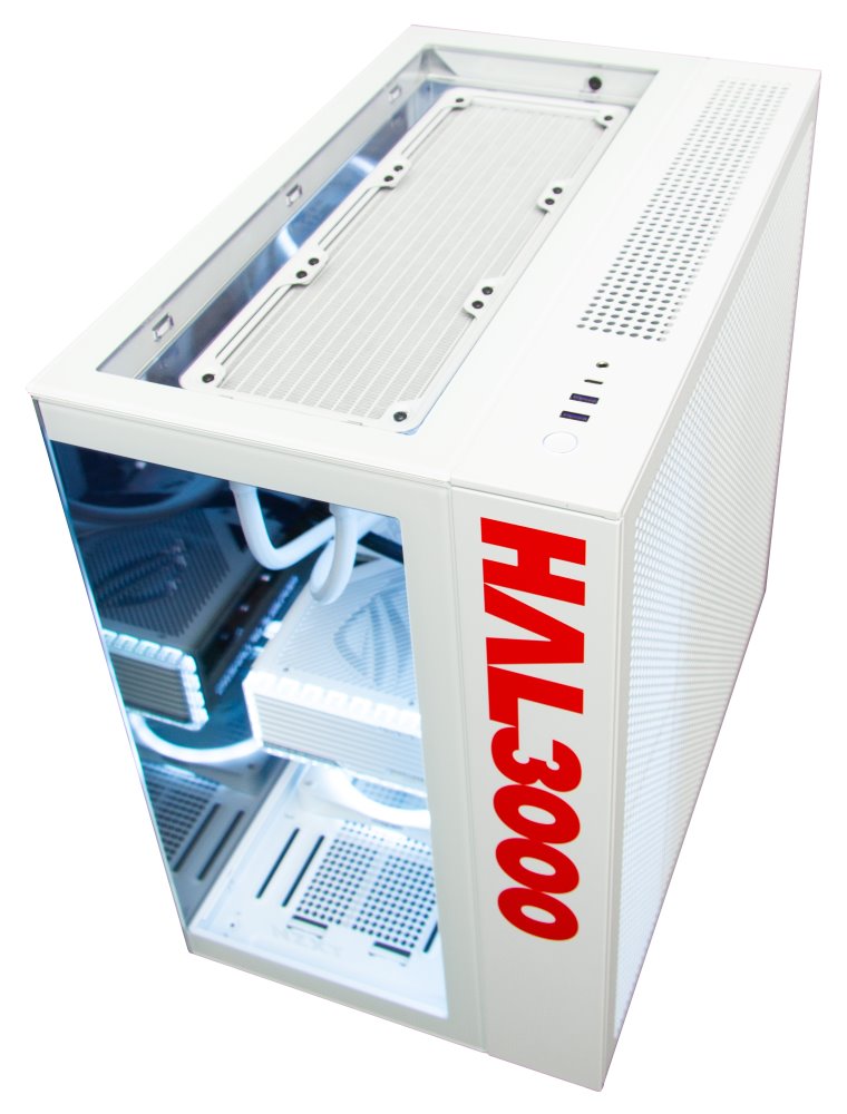 Kompjuter HAL3000 Czech Championship 2024, AMD Ryzen 9 7950X3D, 64GB DDR5, 4TB SSD, RTX 4090, i bardhë