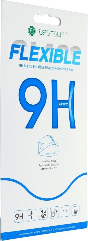 Xham mbrojtës Hybrid Glass Bestsuit për iPhone 15 Plus, ultra i hollë, transparencë e lartë