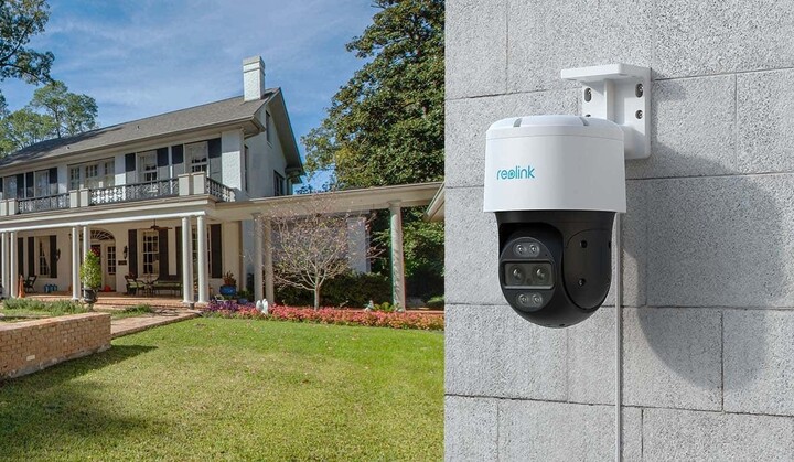 Kamerë e jashtme Reolink Trackmix PoE, 4K, PTZ, e bardhë