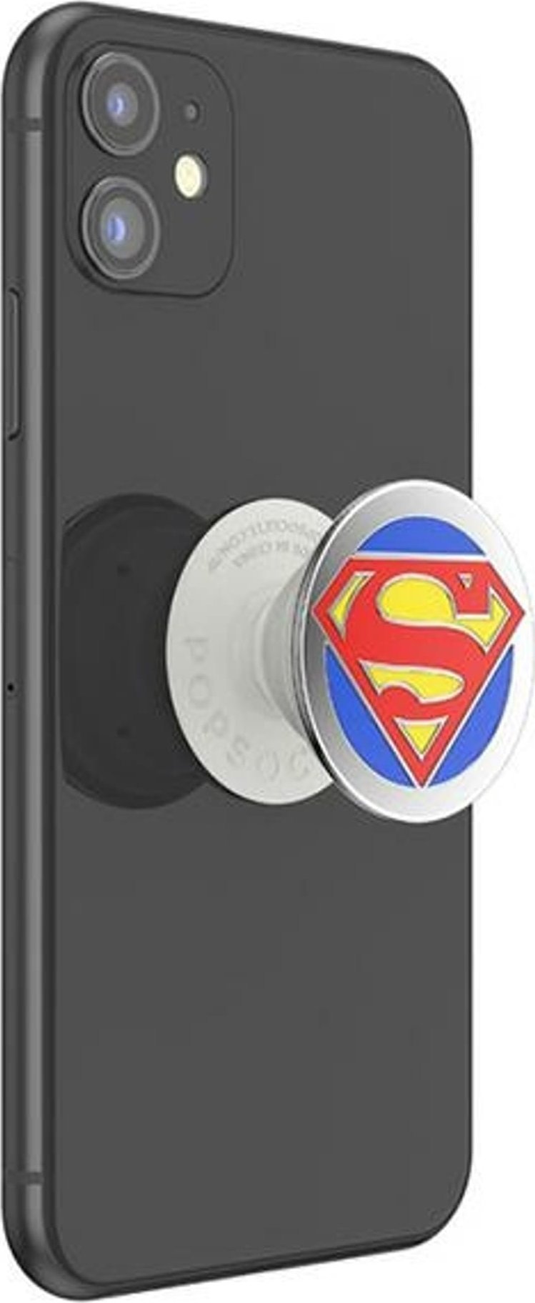 Mbajtës telefoni PopSockets Superman Enamel, universal, shumëngjyrësh