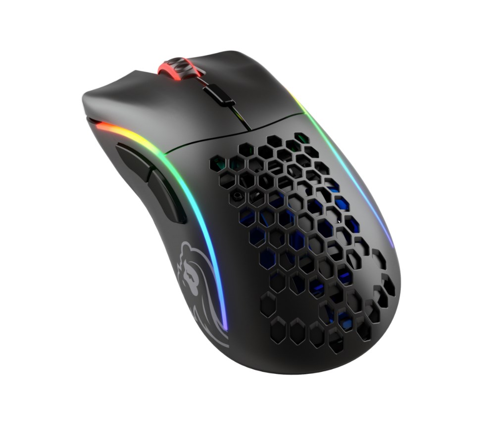 Maus Glorious Model D RGB Wireless, i zi mat