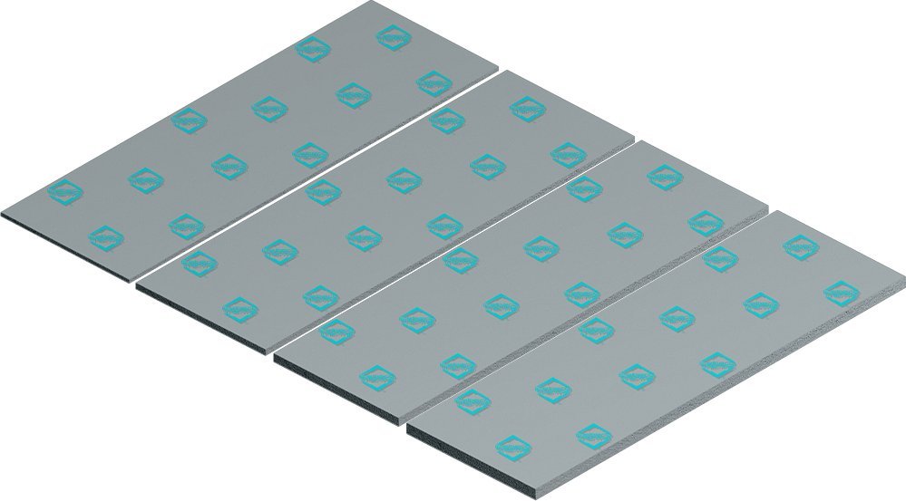 Pad termik Iceberg Thermal DRIFTIce, 13 W/mK, ngjyrë blu