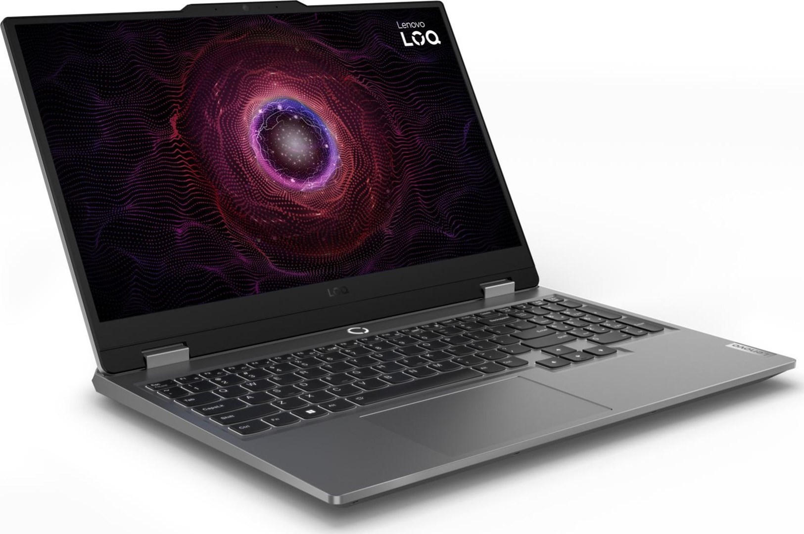 Лаптоп Lenovo LOQ 15AHP9, 15.6", AMD Ryzen 5 8645HS, 16 GB RAM, 512 GB SSD, NVIDIA GeForce RTX 4060, сив