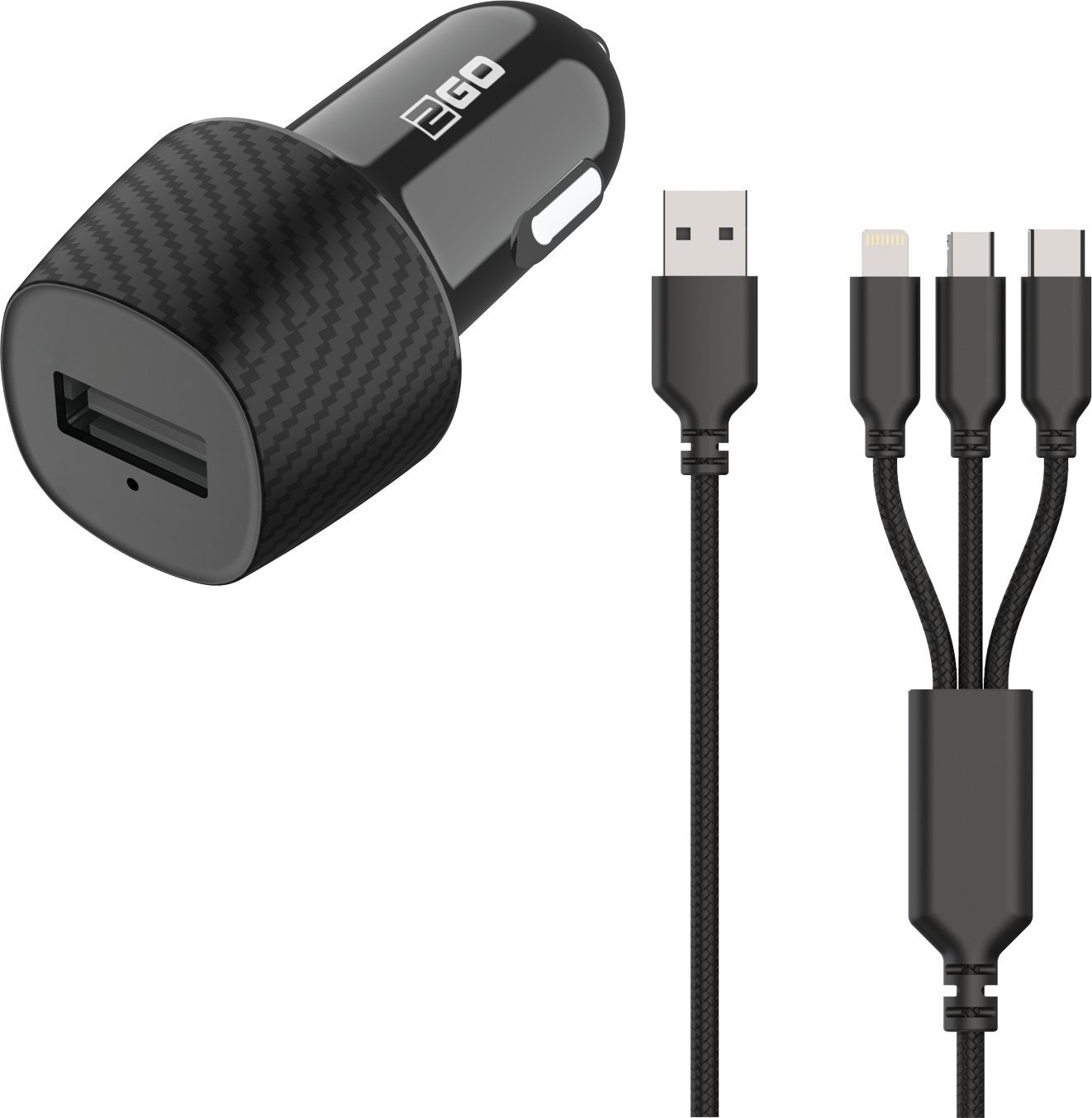 Karikues makine 2GO 797258, dalje USB, universal, i zi