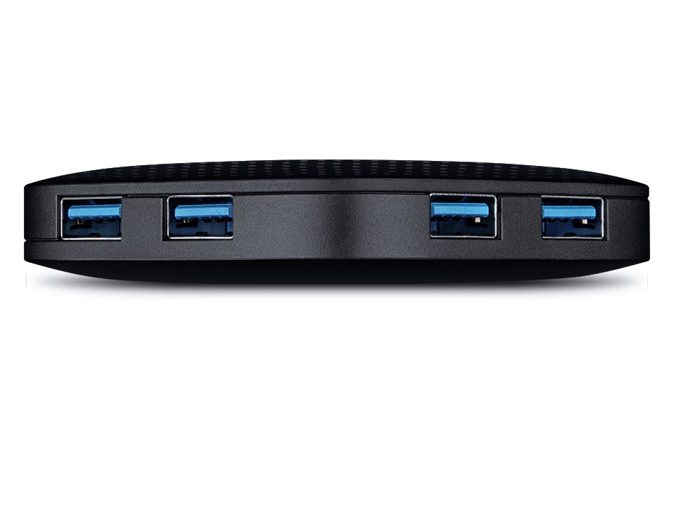 USB Hub TP-Link UH400, 4 porte, USB 3.0, e zezë