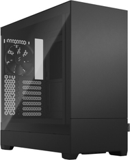 Kasë kompjuteri Fractal Design Pop Silent Black TG Clear Tint