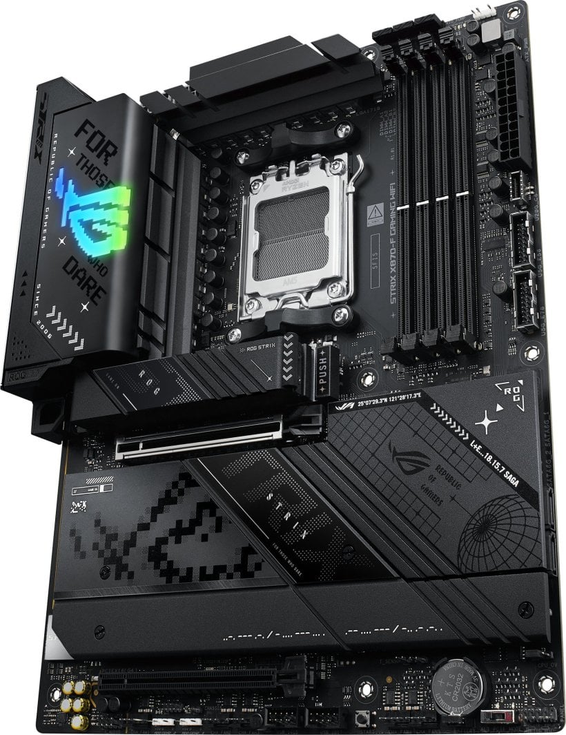 Матична плоча ASUS ROG Strix X870 F Gaming WiFi, AMD X870, Socket AM5, ATX