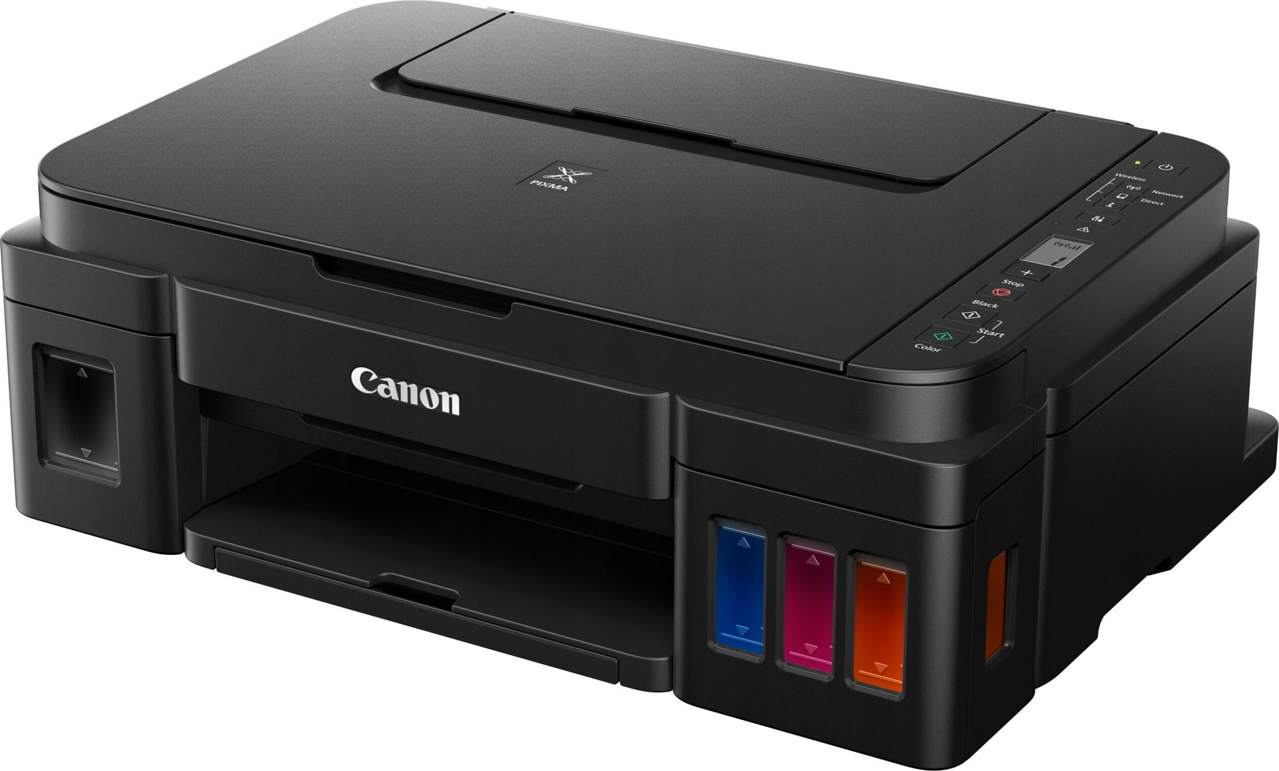 Printer multifunksional Canon Pixma G3416 MegaTank, inkjet, Wi-Fi, gri