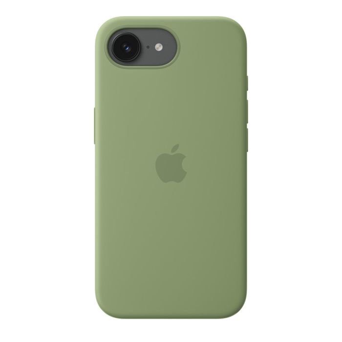 Apple iPhone 17e Silicone Case with MagSafe, Light Moss