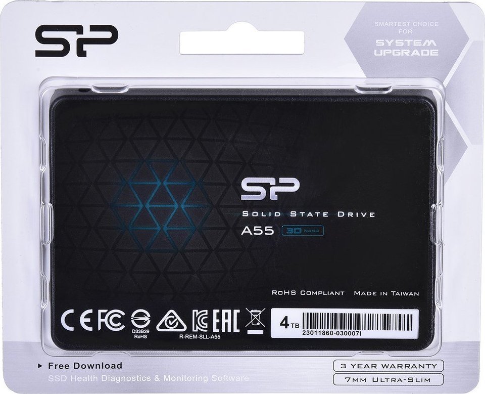 Disk SSD Silicon Power A55, 4TB, 2.5" SATA III