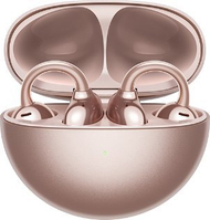 Безжични слушалки Huawei FreeClip TWS, Bluetooth, USB Type C, розе голд