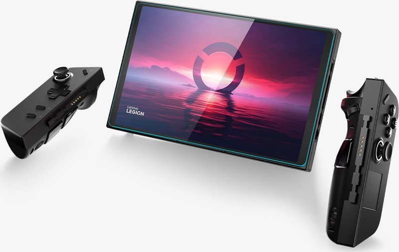 Mbrojtës ekrani xhami Spigen Glas.tR Slim, 2 copë, për Lenovo Legion Go, transparent