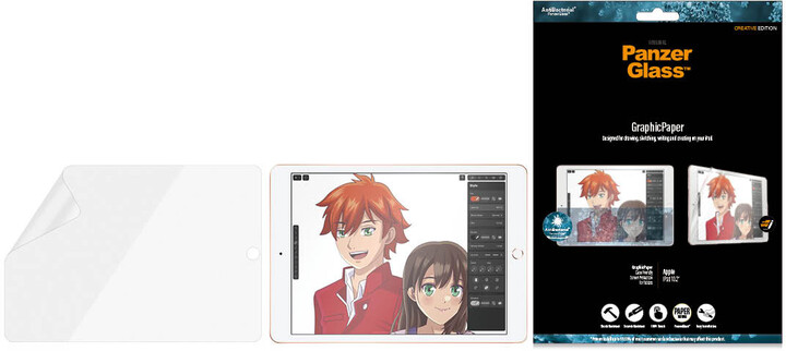 Folie mbrojtëse PanzerGlass GraphicPaper™ për Apple iPad 10.2''