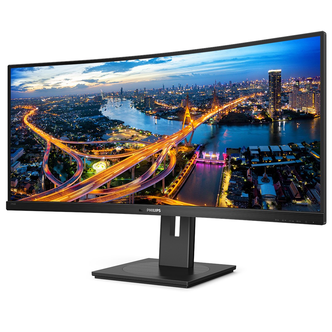 Monitor Philips B Line, 34", 3440 x 1440, Quad HD, 100 Hz, i zi