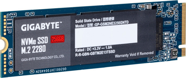[OUTLET] Disk SSD GIGABYTE, M.2 - 256GB