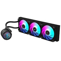 Ftohës likuid për CPU Gigabyte AORUS Waterforce II 360, radiator 360 mm, 3x 12 cm, i zi